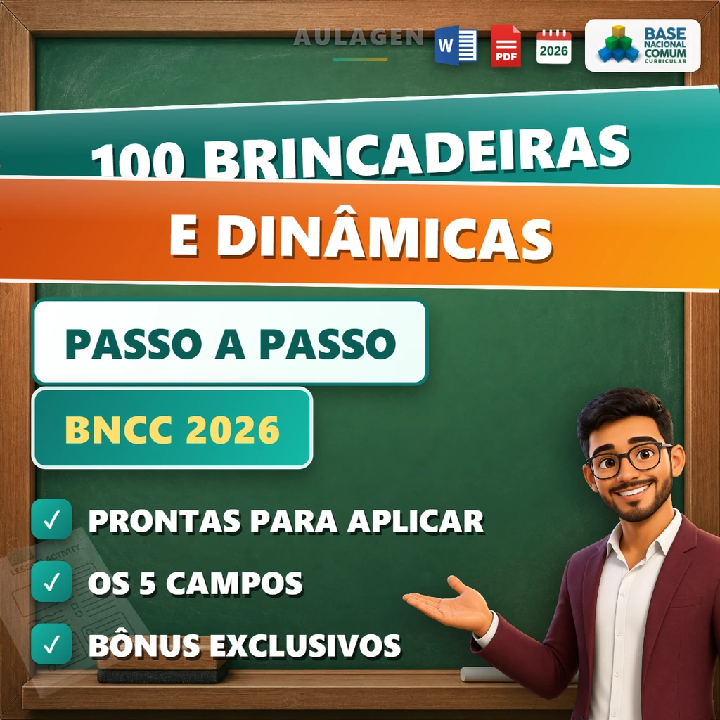 100 Brincadeiras e Dinâmicas - Educação Infantil
