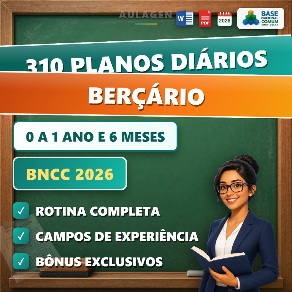 300 Planos Diários - Berçário