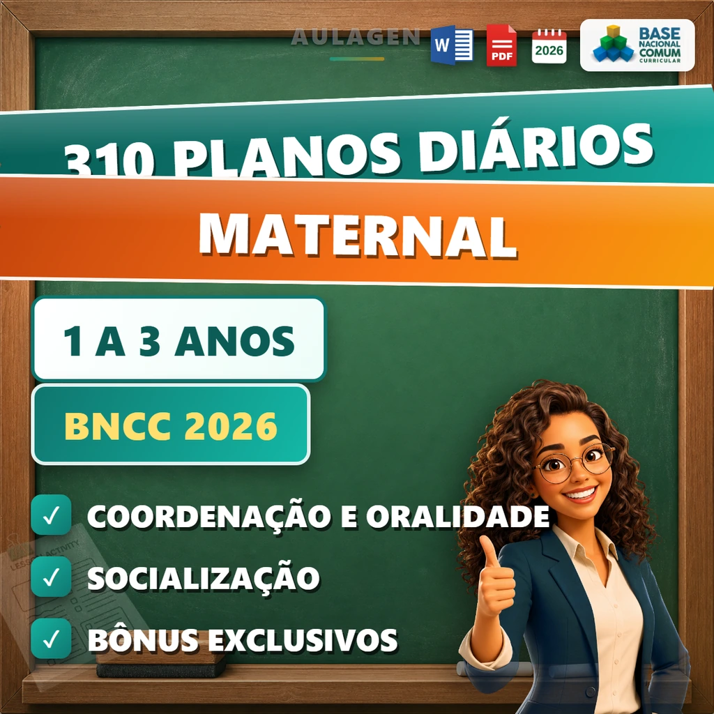 300 Planos Diários - Maternal