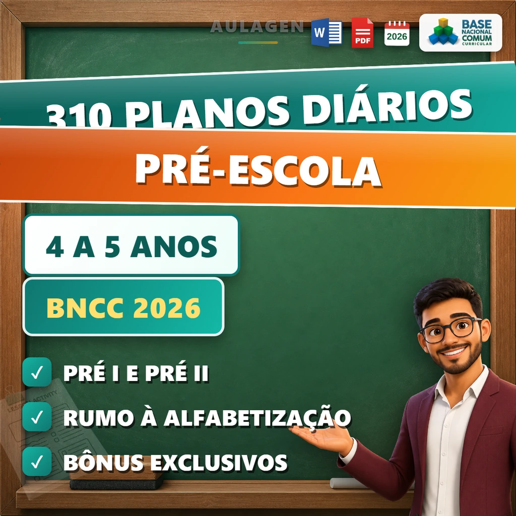 300 Planos Diários - Pré-escola