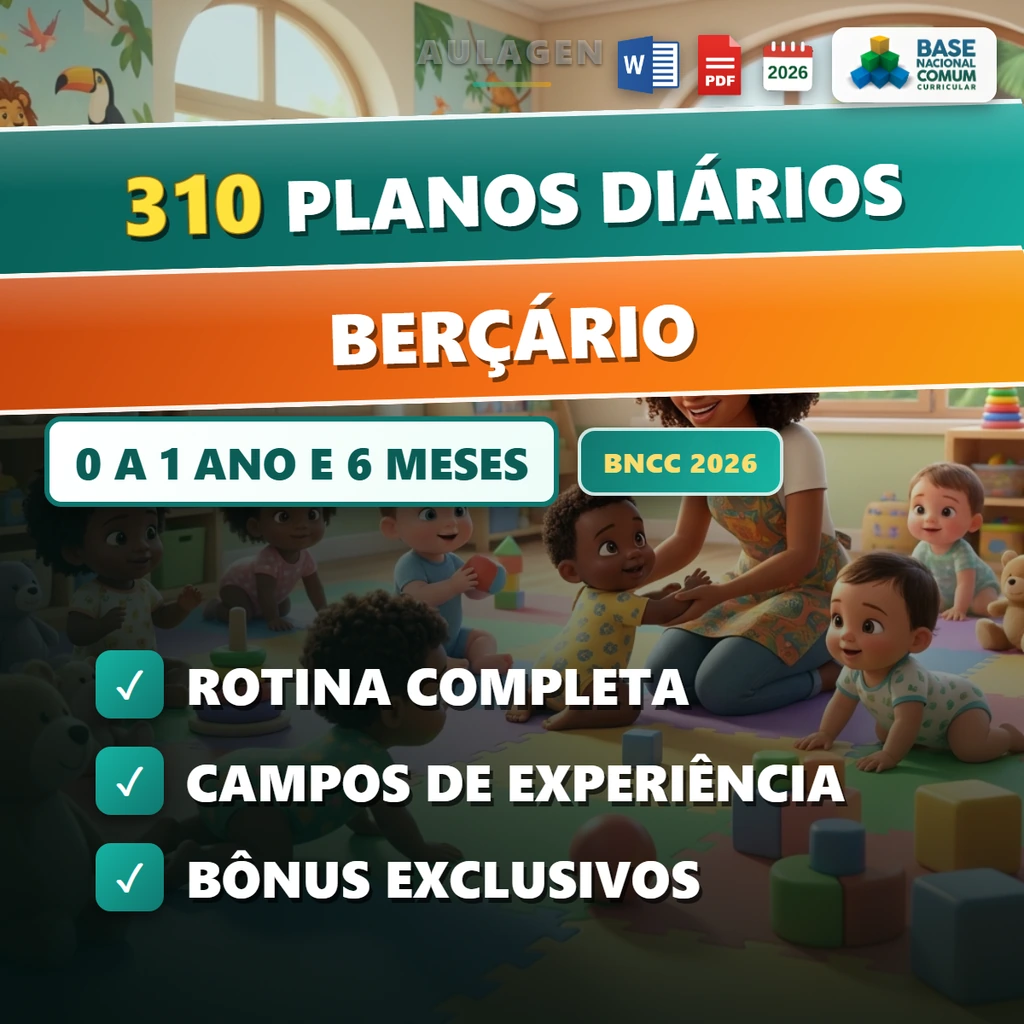 310 Planos Diários - Berçário