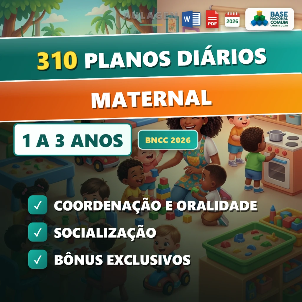 310 Planos Diários - Maternal