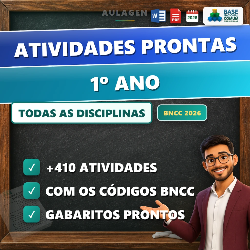 Atividades - 1º Ano Fundamental