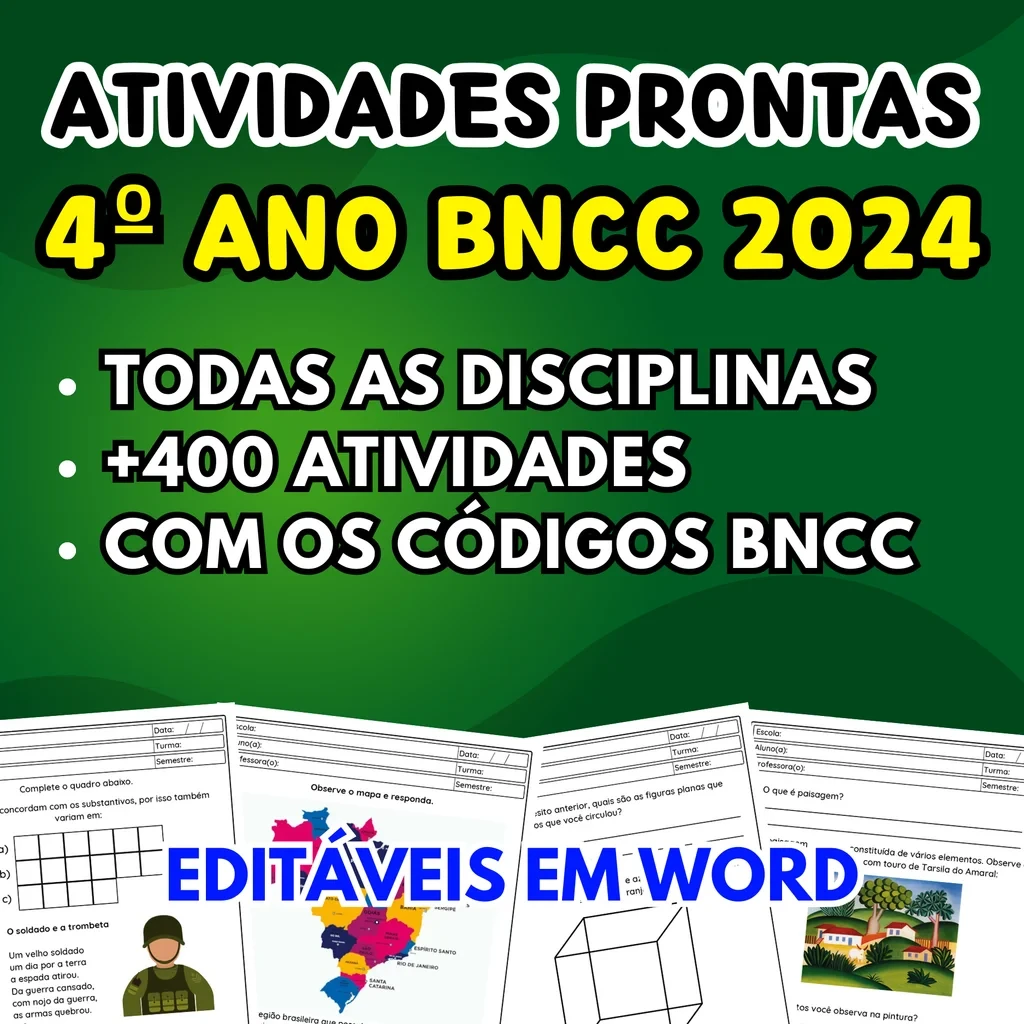 Atividades - 4º Ano Fundamental