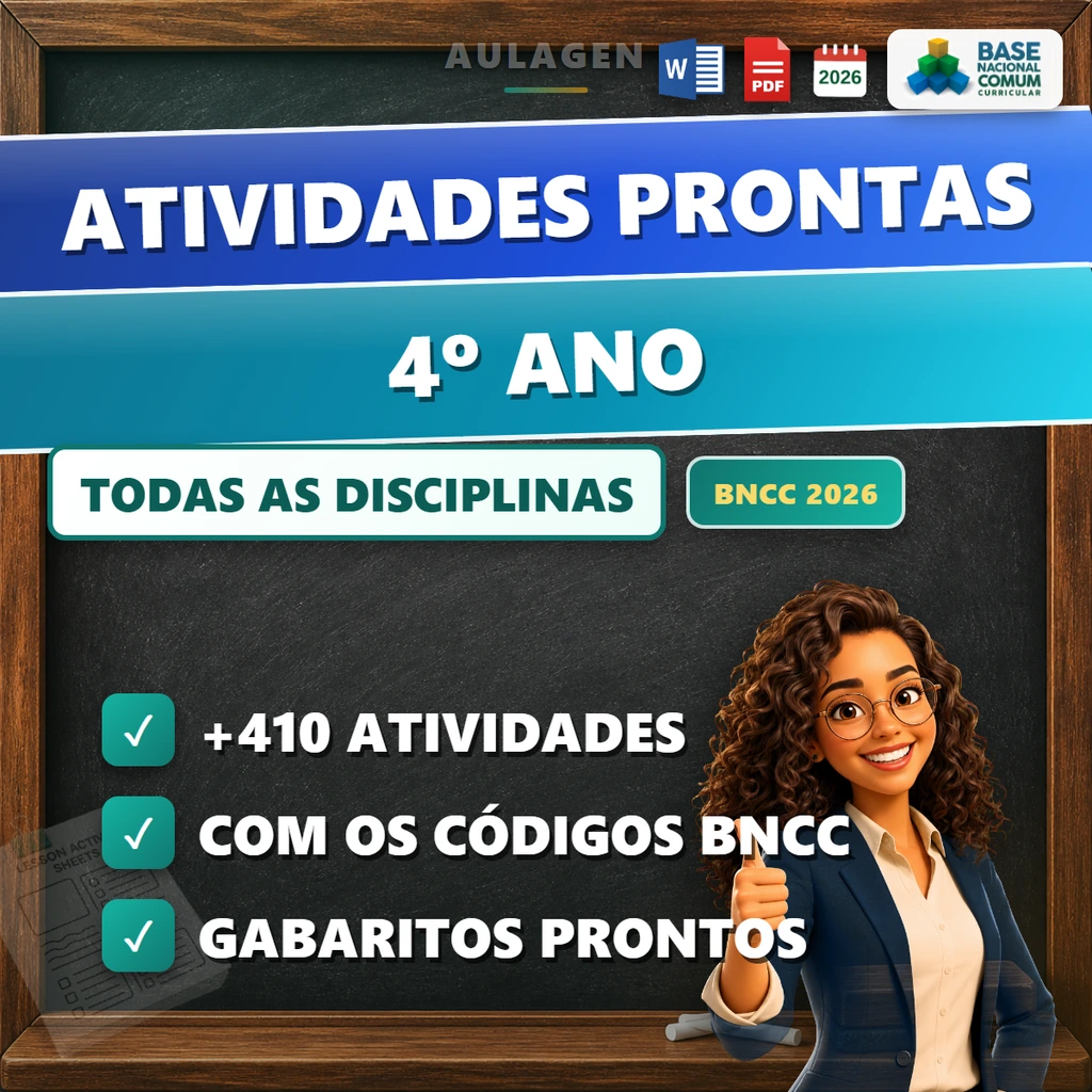 Atividades - 4º Ano Fundamental