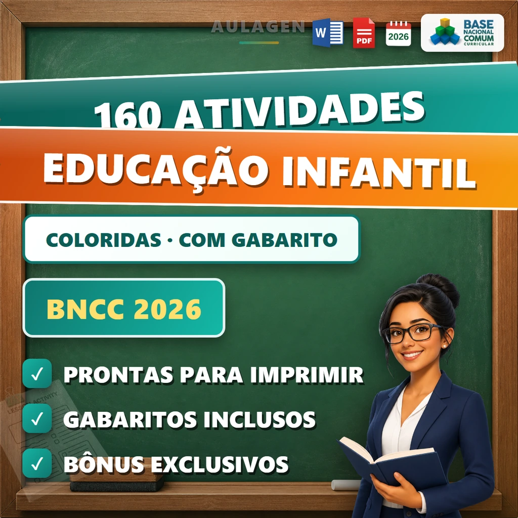 160 Atividades - Educação Infantil (com Gabaritos)