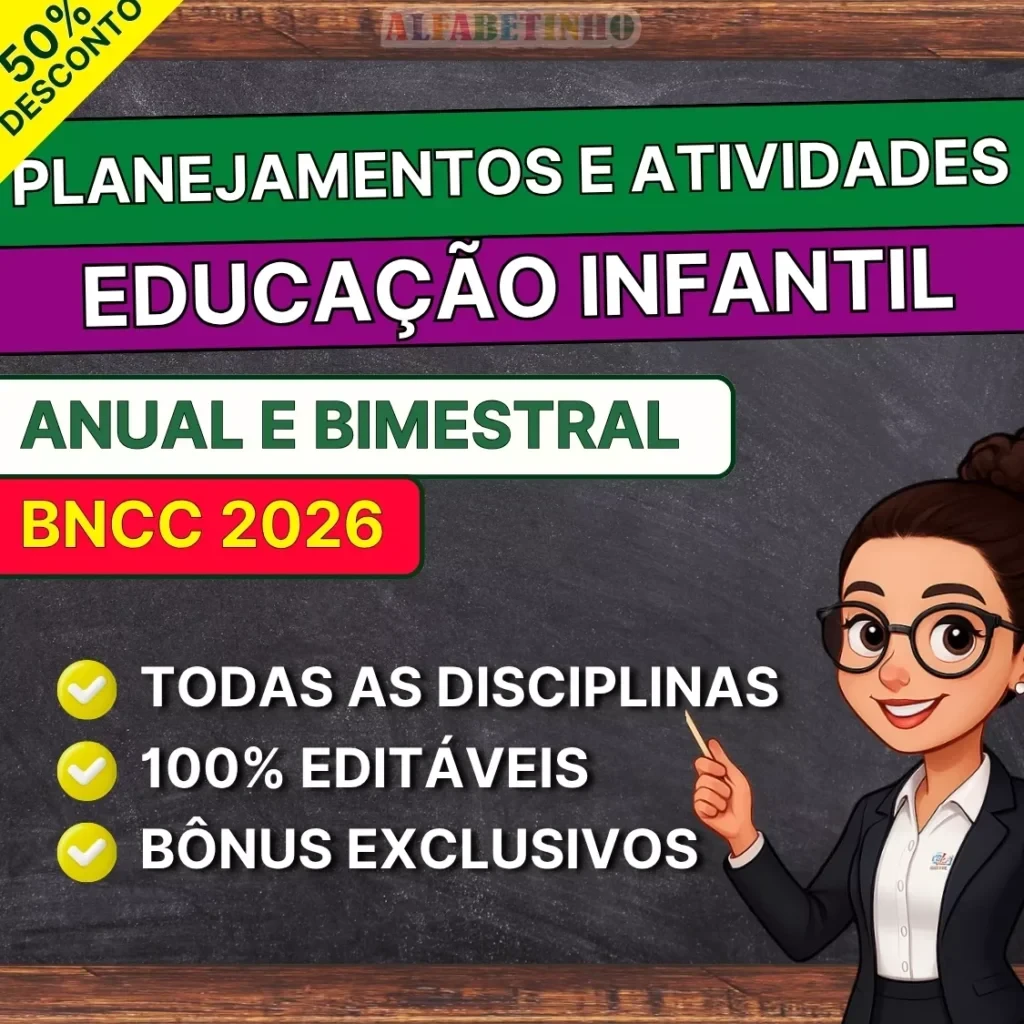 Combo Educação Infantil - Planos Anuais e Bimestrais
