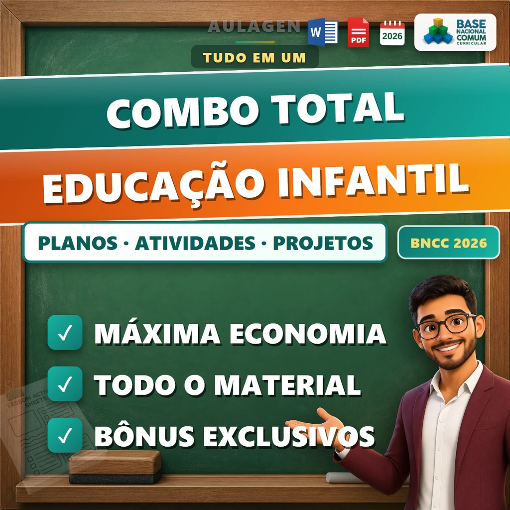 Combo Total Educação Infantil - Tudo em Um