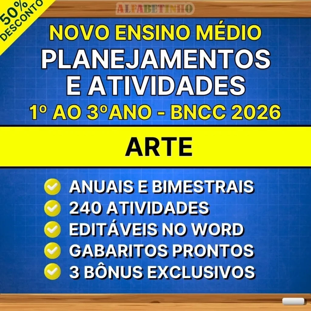 Plano de Aula de Arte para o Ensino Médio