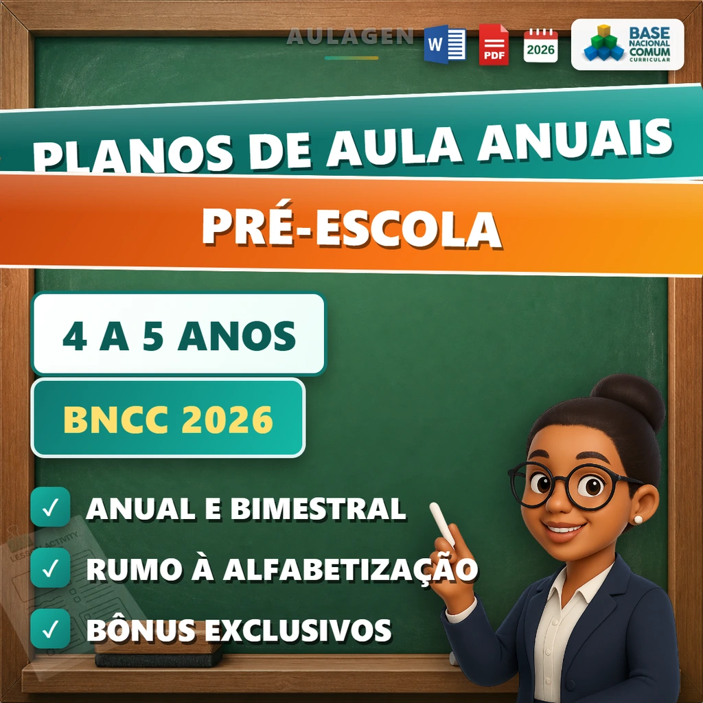 Planos de Aula Anuais - Pré-escola