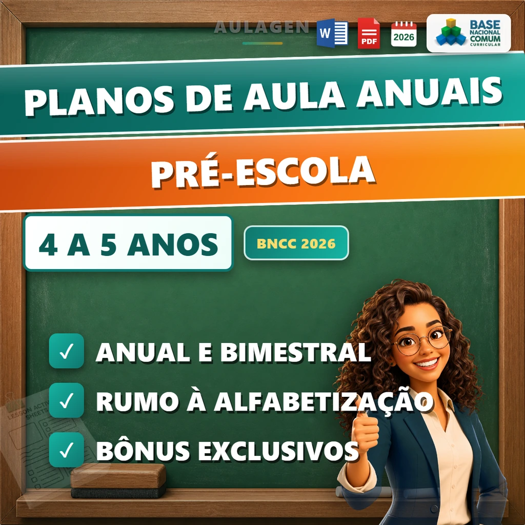 Planos de Aula Anuais - Pré-escola