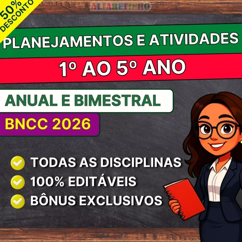 Planos de Aula e Atividades - 1º ao 5º ano