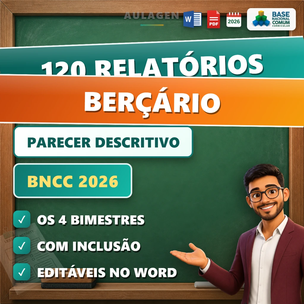 120 Relatórios de Desenvolvimento - Berçário