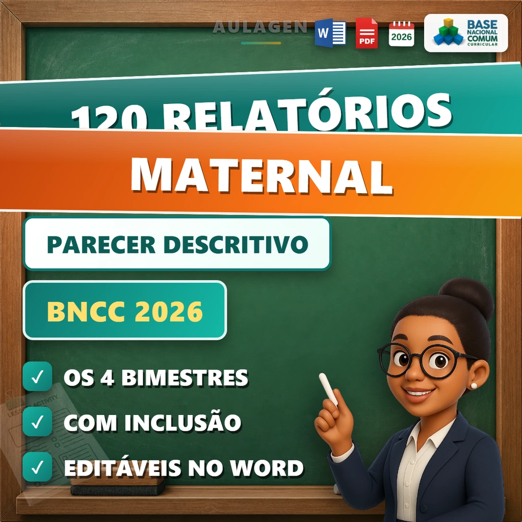 120 Relatórios de Desenvolvimento - Maternal