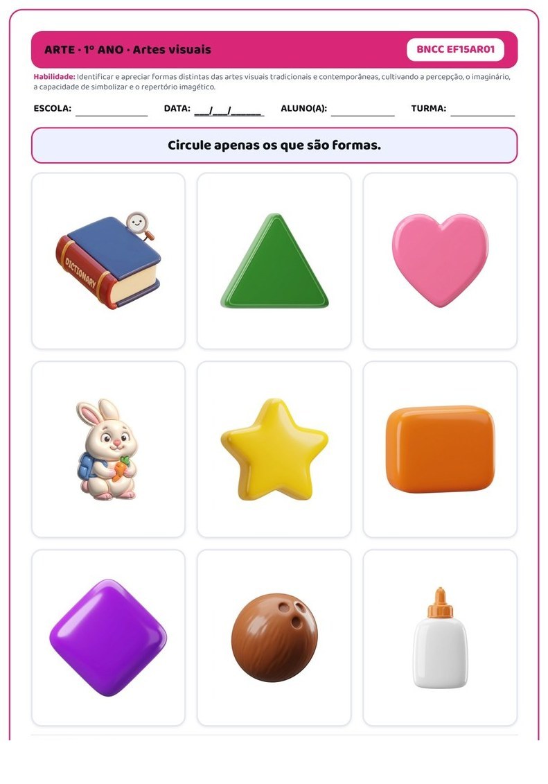 Atividades - 1º Ano Fundamental — página interna