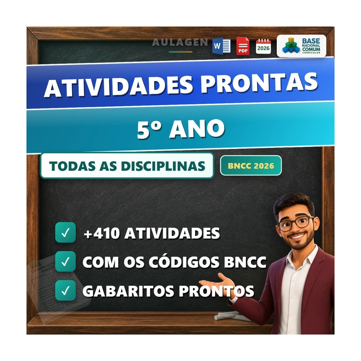 Atividades - 5º Ano Fundamental — página interna