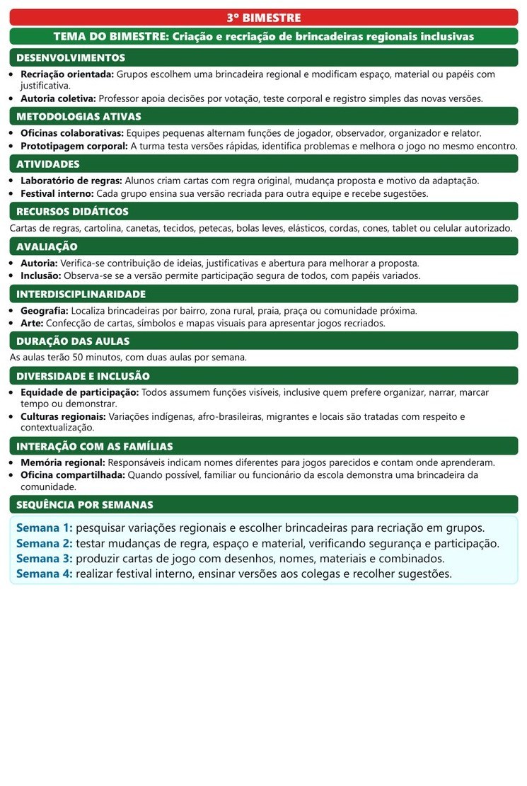 Planos e Atividades de Educação Física 1º-5º ano — página interna