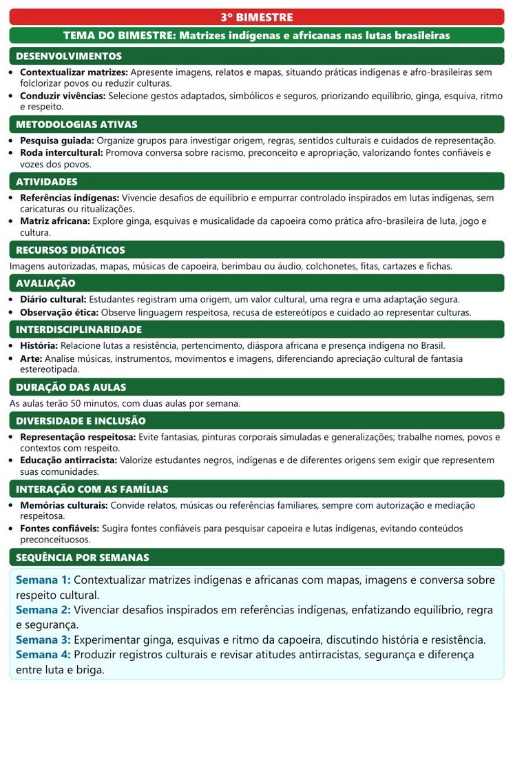 Planos e Atividades de Educação Física 1º-5º ano — página interna