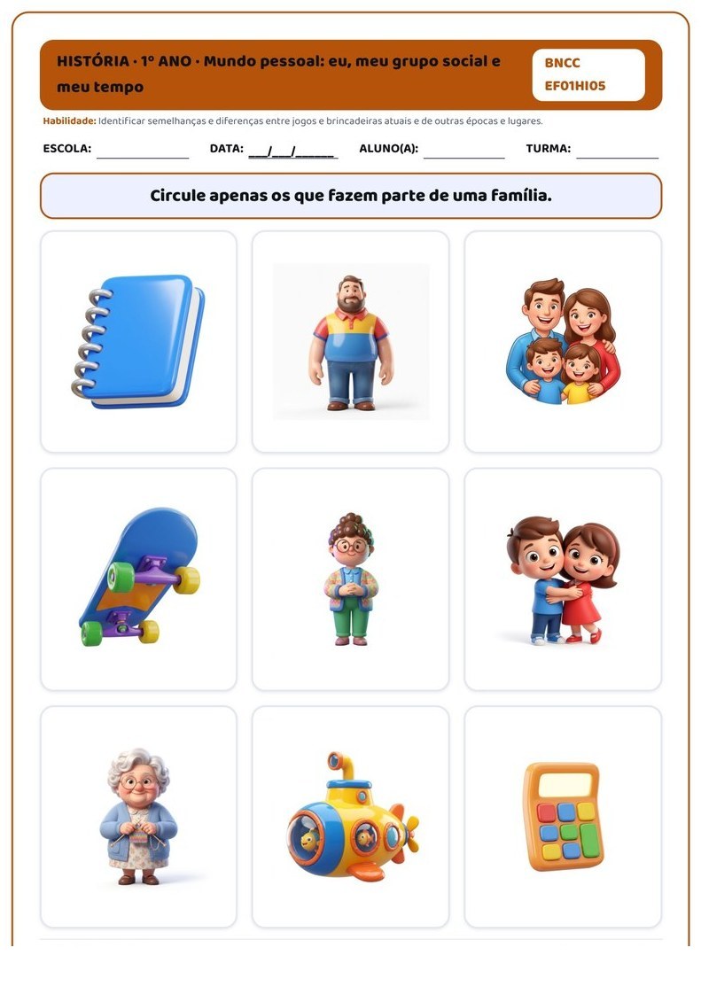 Planos de Aula e Atividades - 1º ao 5º ano — página interna