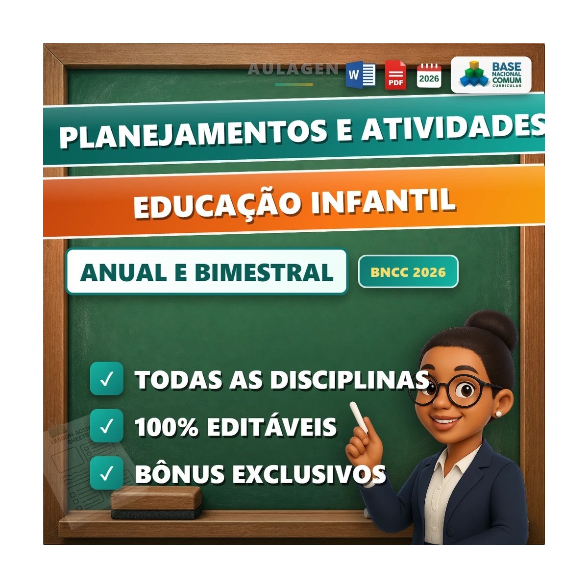 Planos de Aula e Atividades - Educação Infantil — página interna